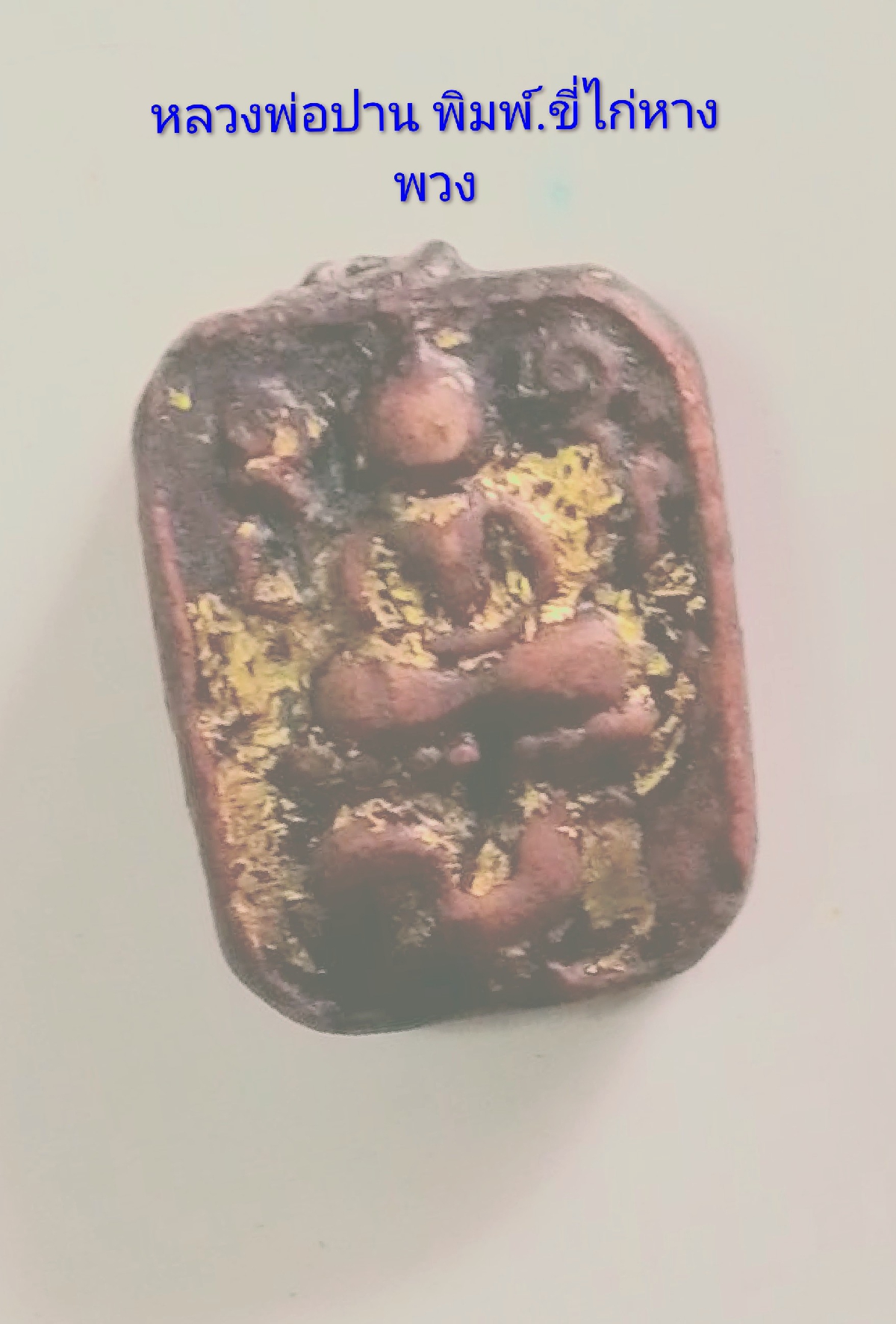 หลวงพ่อปาน พิมพ์ ขี่ไก่หางพวง